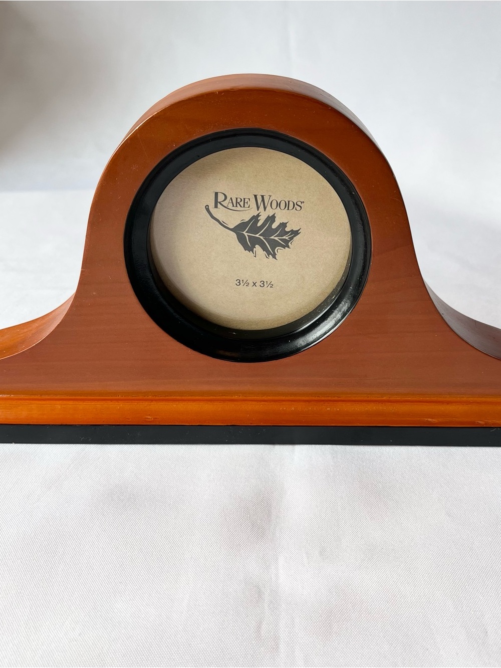 Wooden Mantle Designed Picture Frame By Rare Woods with Round Inset